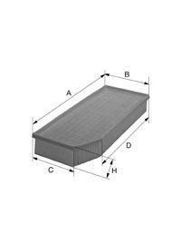 UNIFLUX FILTERS xa476 -  Воздушный фильтр